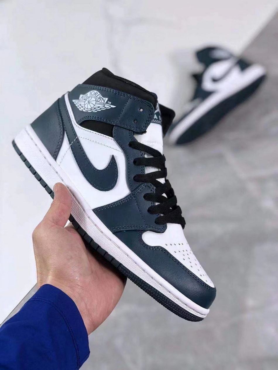 Jor-dan 1 Mid Leather #章