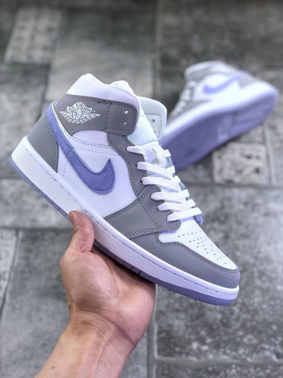 Jor-dan 1 Mid Leather #章
