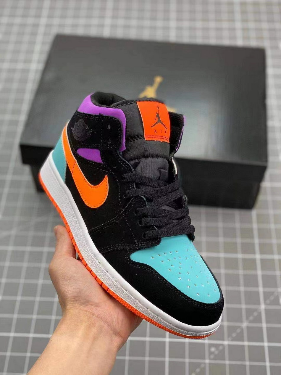 Jor-dan 1 Mid Leather #章