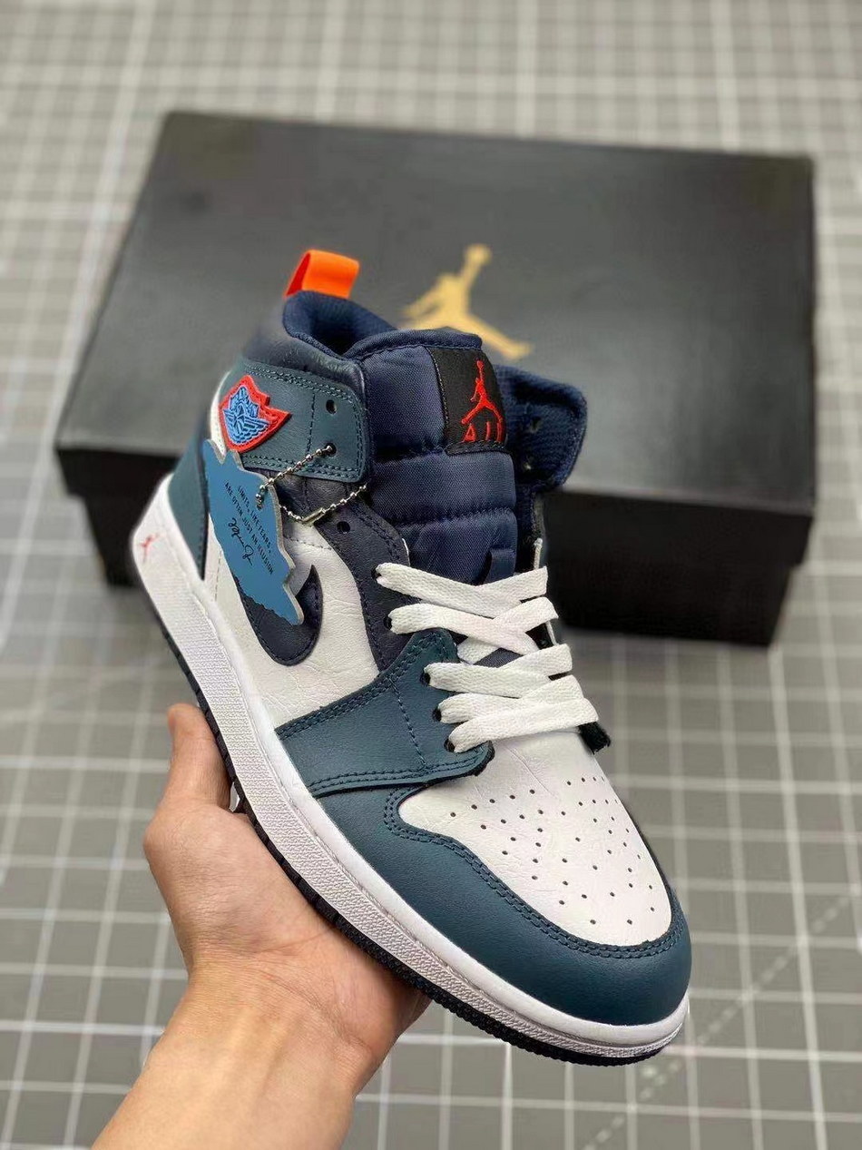 Jor-dan 1 Mid Leather #章