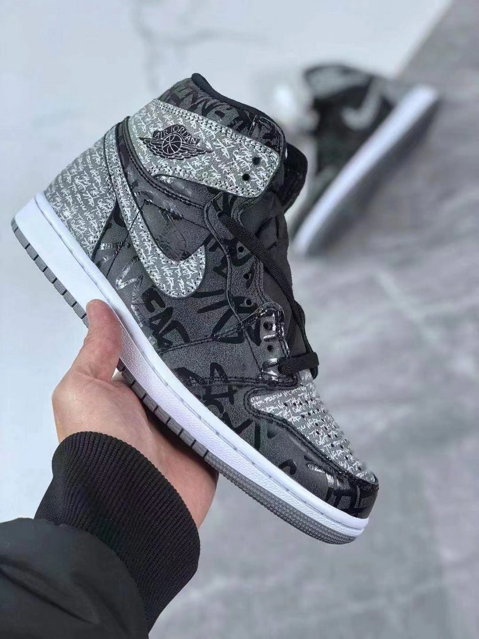 Jor-dan 1 High First Leather #章