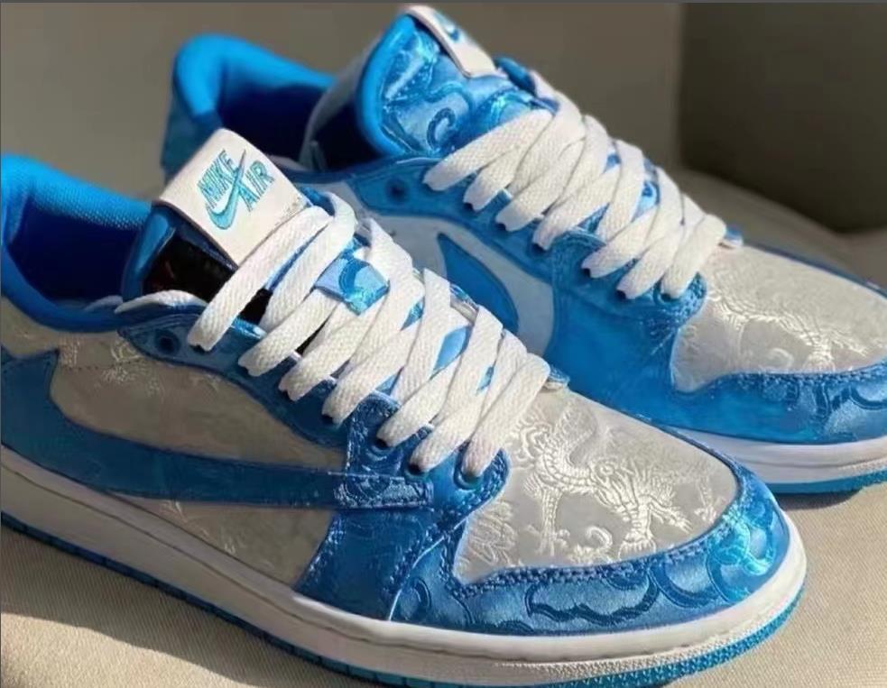 Cactus Jack X Jor-dan 1 Low PU #剑