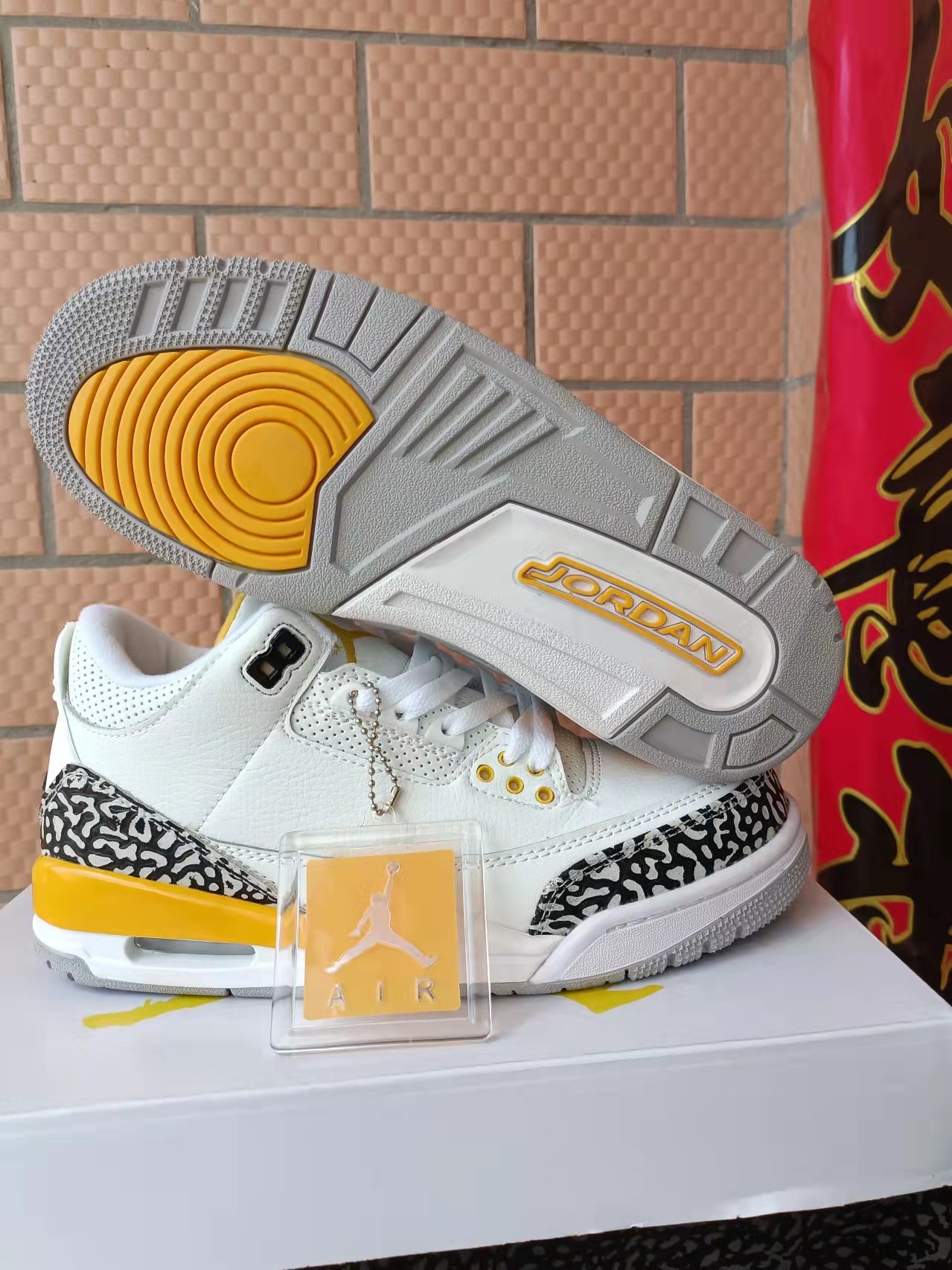 Jor-dan 3 Leather （H-ti）