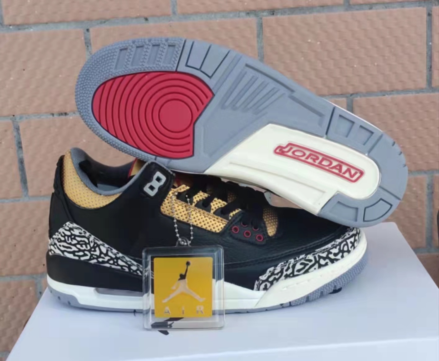 Jor-dan 3 Leather （H-ti）