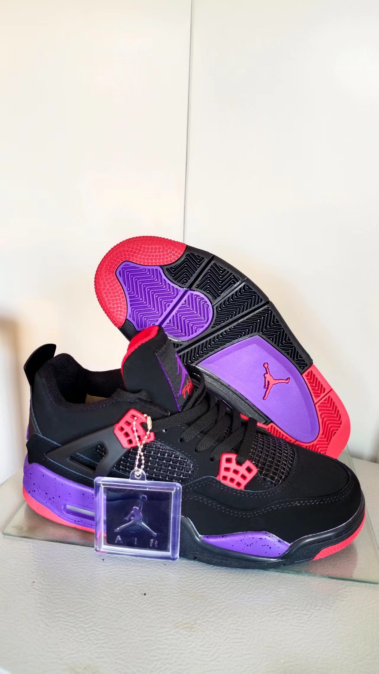 Jor-dan 4 Leather (H-j22)