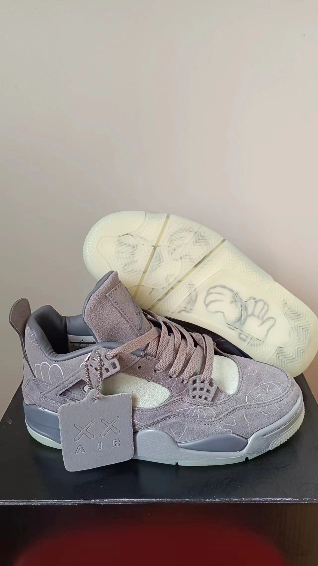 Jor-dan 4 Leather (H-j22)