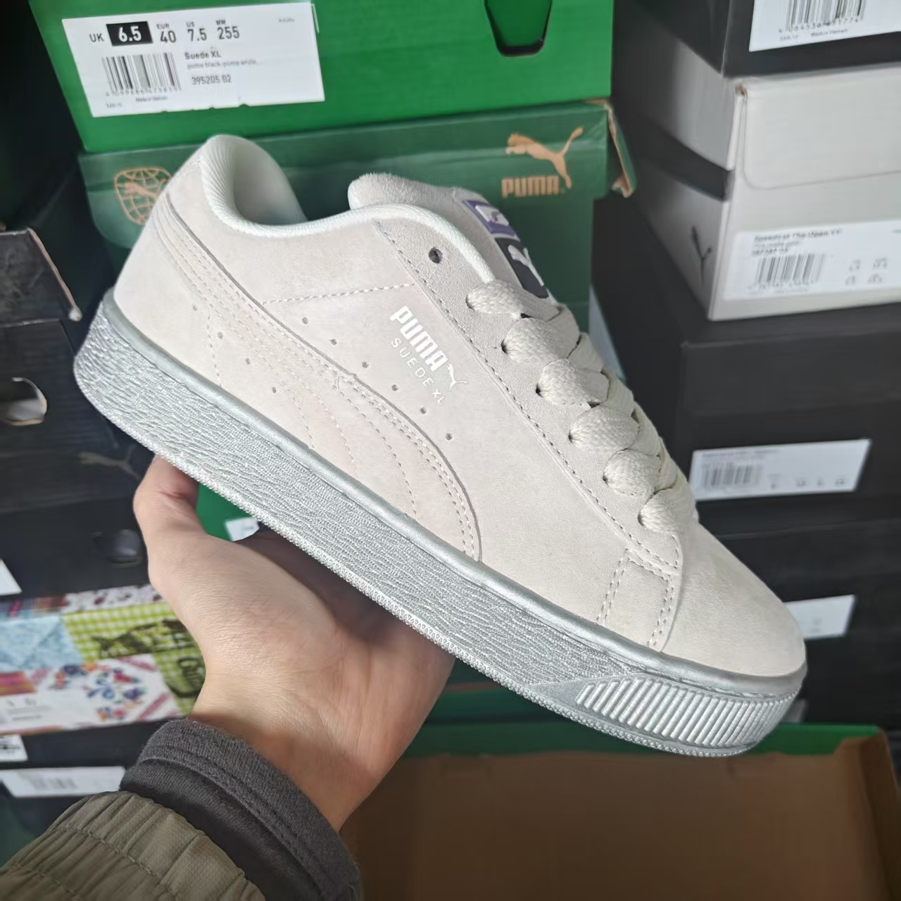 Pu-ma Suede XL（J-28）