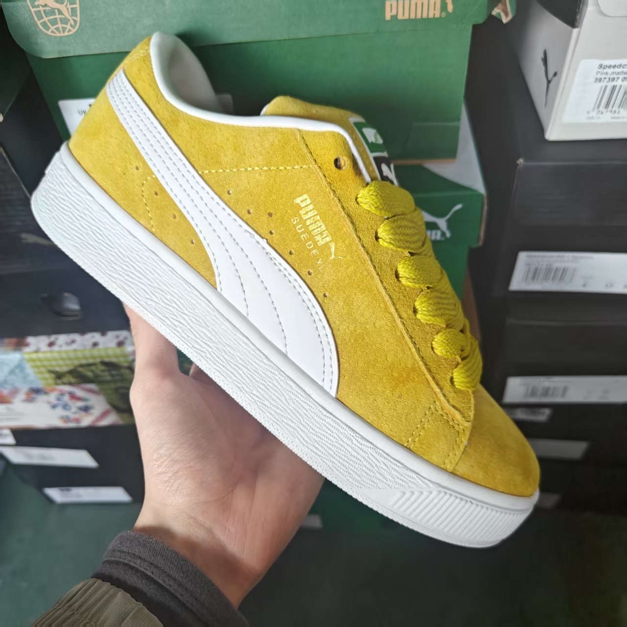 Pu-ma Suede XL（J-28）