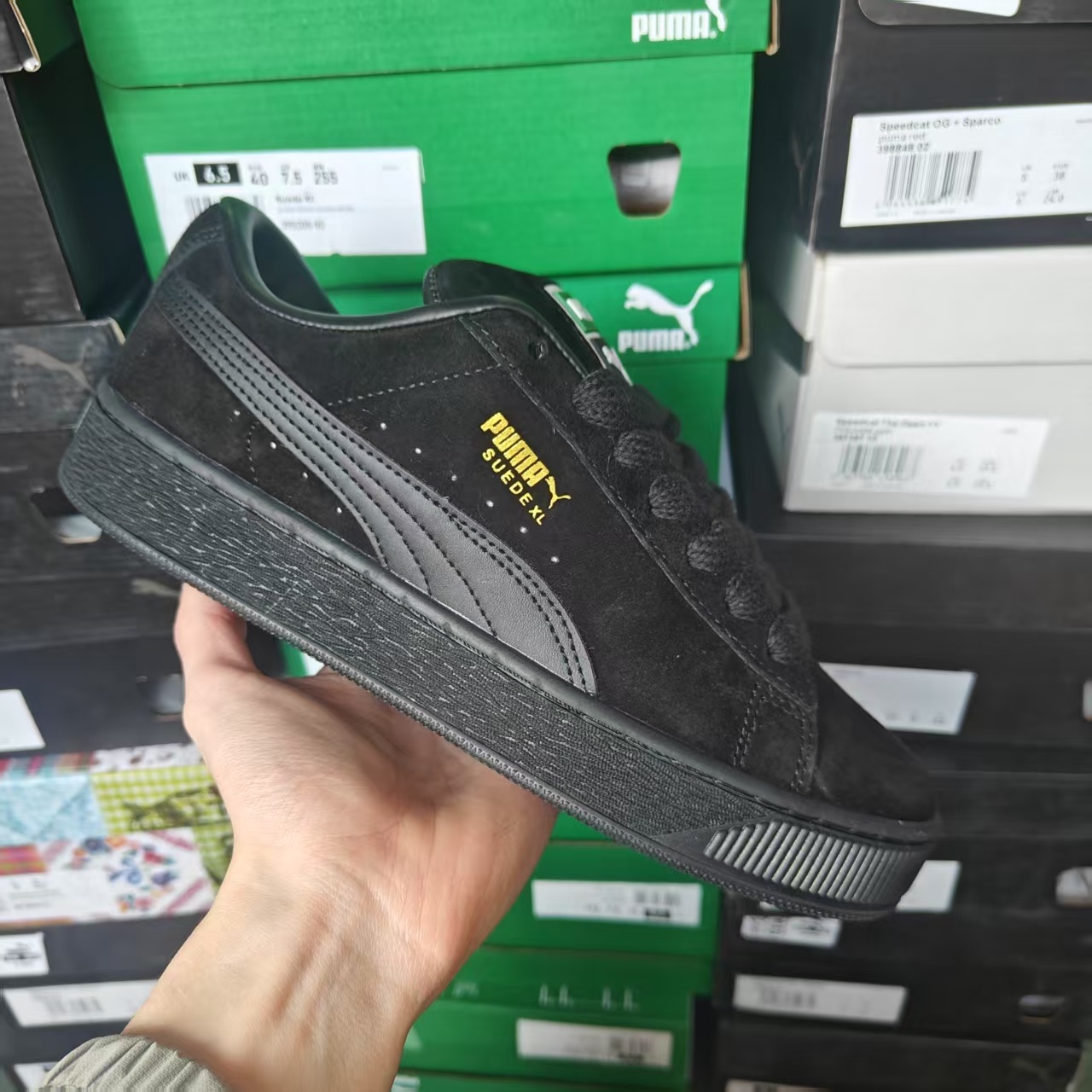 Pu-ma Suede XL（J-28）