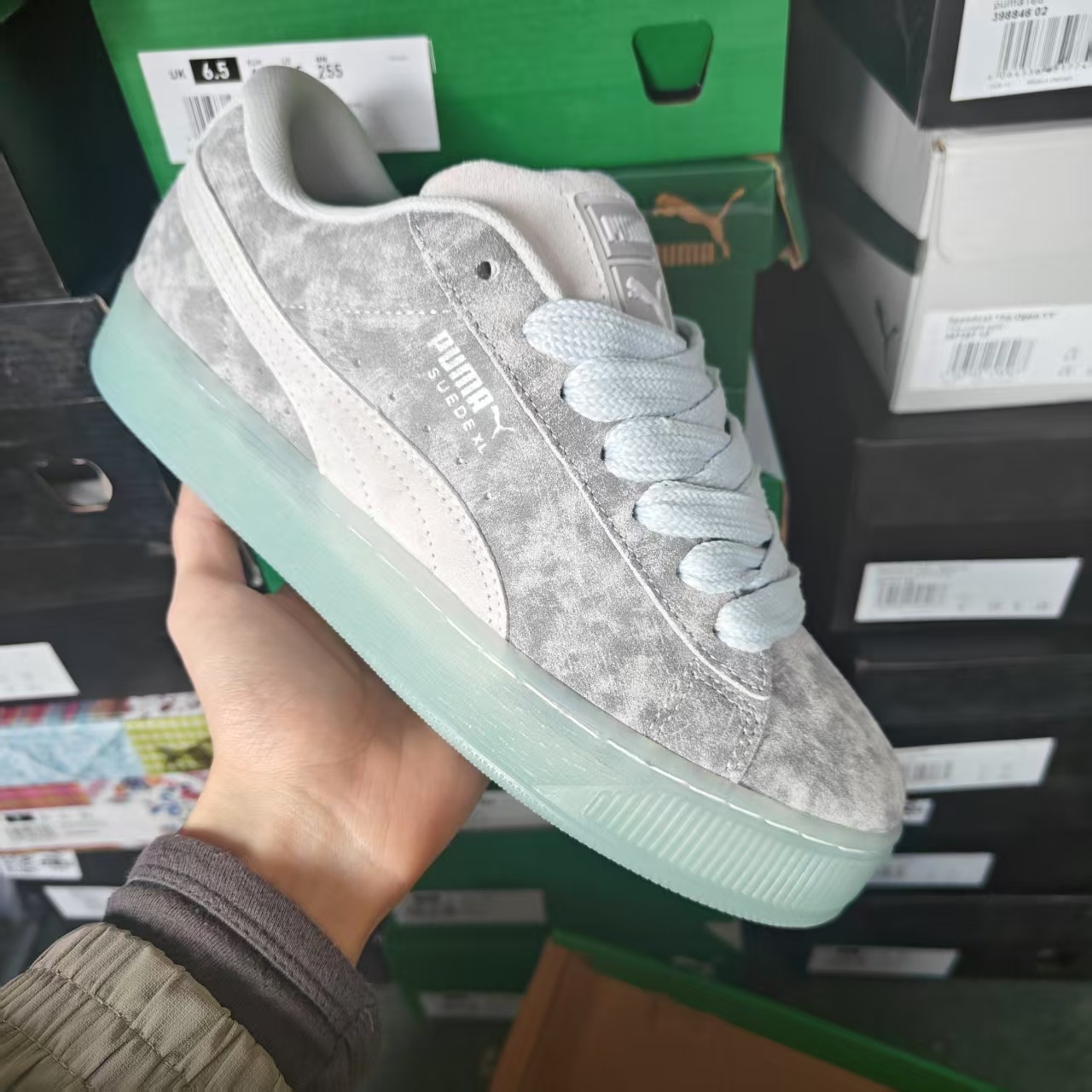 Pu-ma Suede XL（J-28）