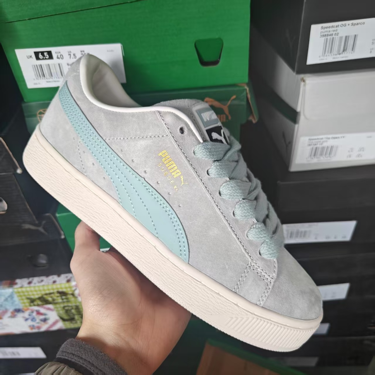 Pu-ma Suede XL（J-28）