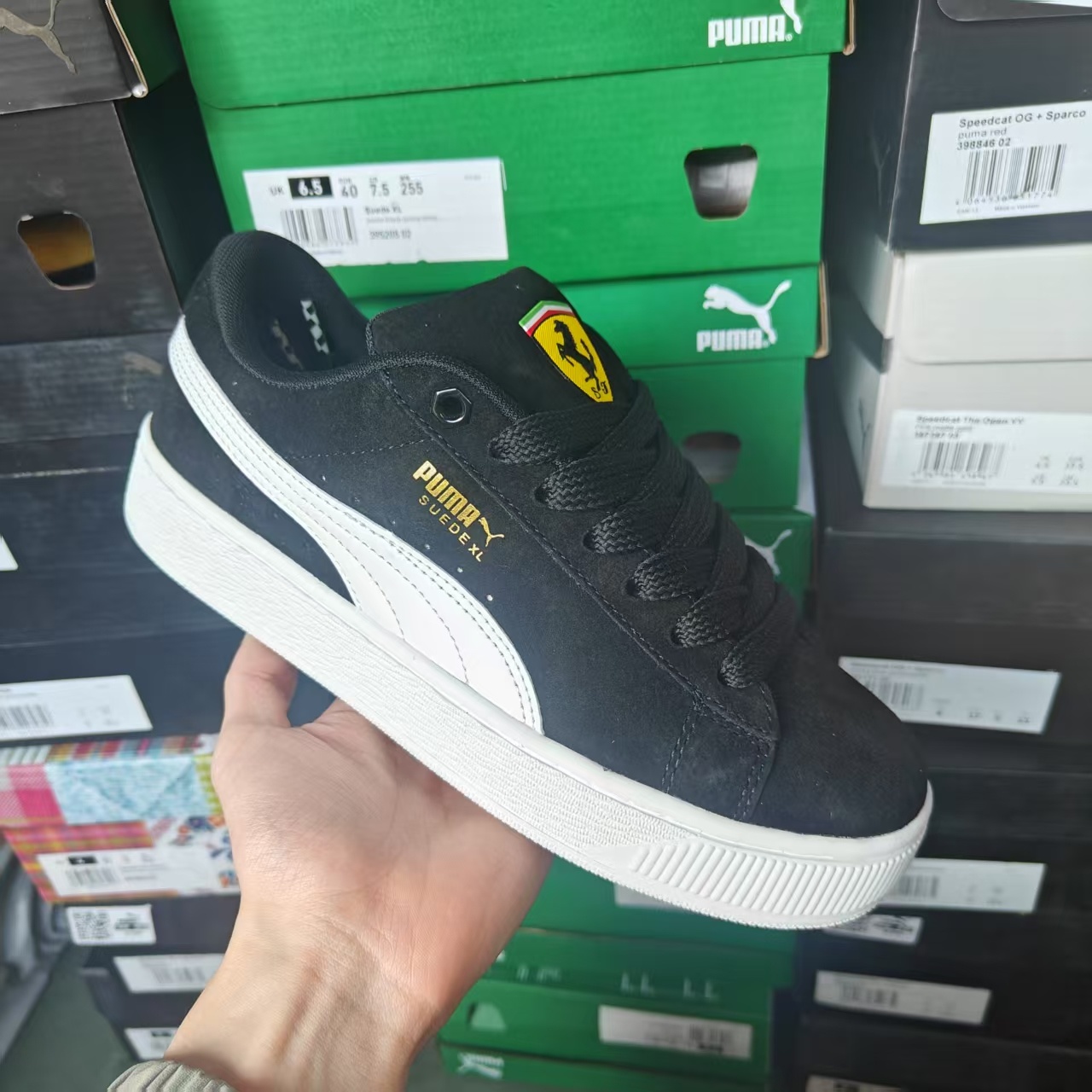 Pu-ma Suede XL（J-28）