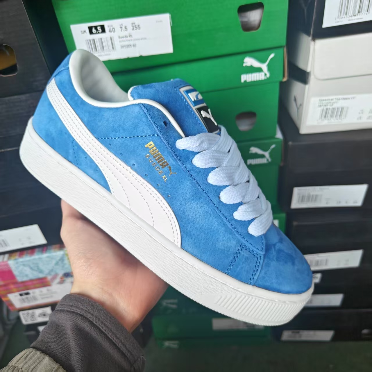 Pu-ma Suede XL（J-28）