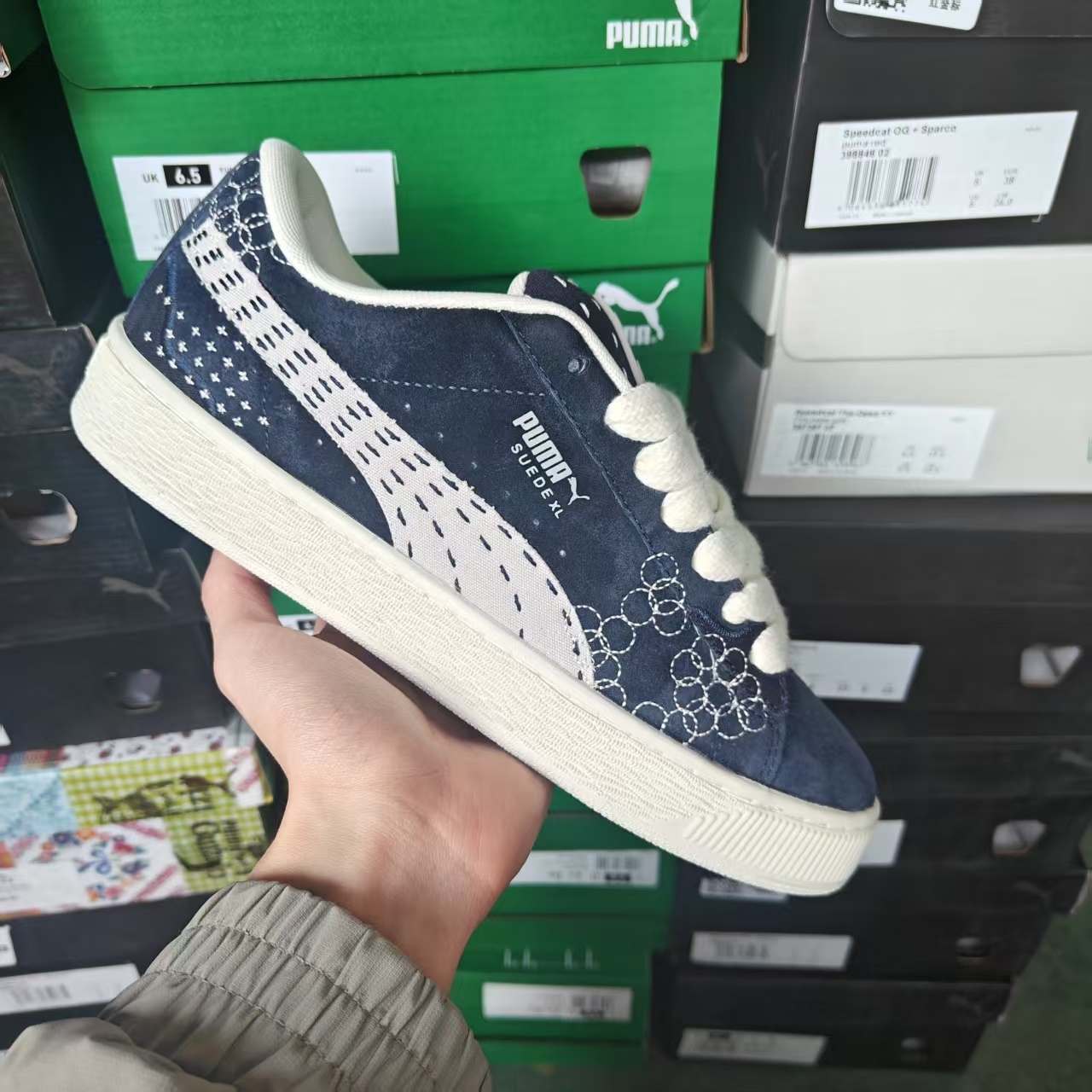 Pu-ma Suede XL（J-28）