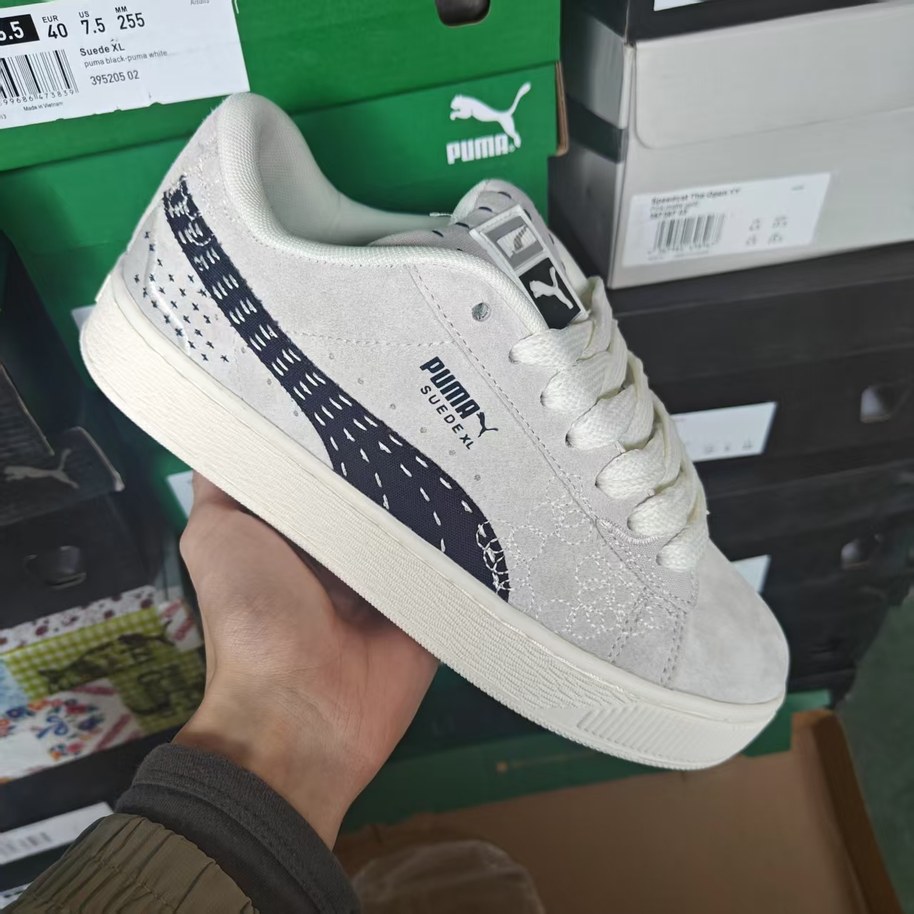Pu-ma Suede XL（J-28）