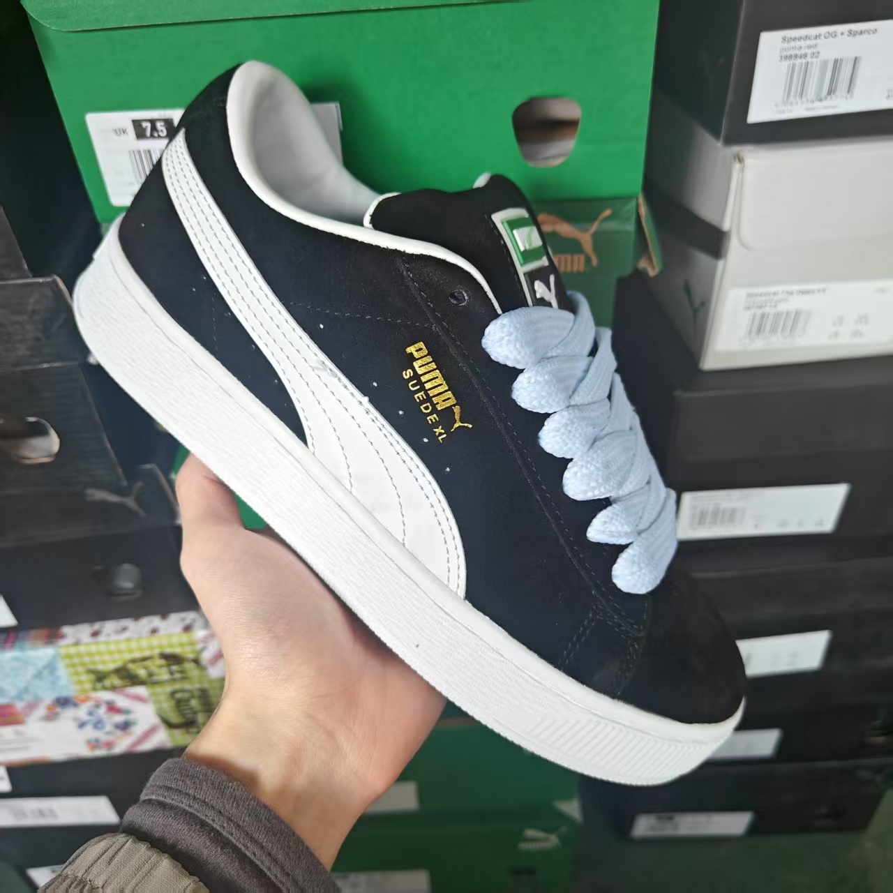 Pu-ma Suede XL（J-28）